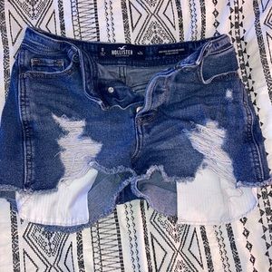 Hollister High-Rise Boyfriend Shorts - size 0